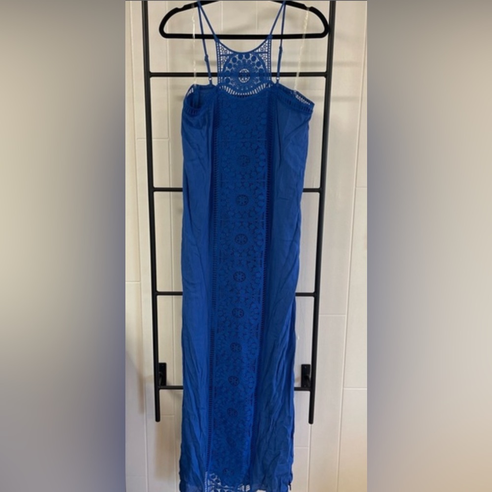 Royal Blue Maxi Dress-Size L